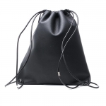 バレンシアガ BALENCIAGA バックパック ポーチ付き リュックサック ブラック メンズ レザー 革 カジュアル エブリデイ ドローストリング バックパック 504985 d6wbn 1000 ​