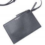 バレンシアガ BALENCIAGA バックパック ポーチ付き リュックサック ブラック メンズ レザー 革 カジュアル エブリデイ ドローストリング バックパック 504985 d6wbn 1000 ​
