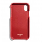 シャネル CHANEL IPhoneX XR XS XS MAX クラシックケース ラムスキン レッド AP0372 B01291 N5599