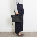 バレンシアガ BALENCIAGA バッグ レディース 2WAYハンドバッグ PAPER ZA BLACK A6 [ペーパー] ブラック 黒 NOIR  490027 D6WIT 1000