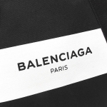 バレンシアガ BALENCIAGA バッグ レディース トートバッグ ホワイト×ブラック 黒 NAVY CABAS M [ネイビーカバ]  339936 K9H3N 1085