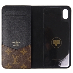 ルイ ヴィトン LOUIS VUITTON スマホカバー スマートフォンケース 手帳型 レディース IPHONE X/XR/XS/XS MAX フォリオ モノグラム ノワール M68692 プレゼント