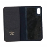 ルイヴィトン M69440 モノグラムエンボスレザーiPhoneケース X/XR/XS/XS MAXネイビー×レッド 