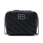バレンシアガ BALENCIAGA ショルダーバッグ ブラック レディース ギフト プレゼント レザー 本革  BB REPORTER XS 526678 0hian 1000​