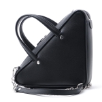 バレンシアガ BALENCIAGA ハンドバッグ 2WAY ブラック レディース ギフト プレゼント レザー 本革  TRIANGLE DUFFLE XS トライアングル 527272 c8k02 1000​