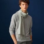 エルメス HERMES　マフラー　スカーフ　100％カシミアスカーフ H393700T 19