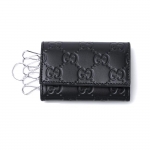 グッチ GUCCI キーケース GUCCISSIMA ブラック ブラック系 138093 cwc1n 1000 メンズ＆レディース