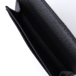 グッチ GUCCI カードケース LEATHER ブラック ブラック系 368180 ca00n 1000 メンズ