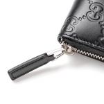 グッチ GUCCI カードケース GUCCISSIMA ブラック ブラック系 255452 cwc1n 1000 レディース