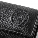 グッチ GUCCI キーケース SOHO ブラック ブラック系 322117 a7m0n 1000 メンズ＆レディース