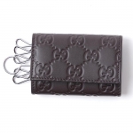 GUCCI キーケース SIGNATURE LEATHER ブラウン ブラウン系 138093 cwc1r 2140 メンズ＆レディース