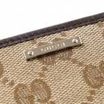グッチ GUCCI コインケース GG CANVAS ベージュ×エボニー ブラウン系 115255 fafxg 9643 レディース