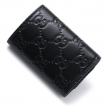グッチ GUCCI キーケース GUCCISSIMA ブラック ブラック系 388682 cwc1g 1000 レディース