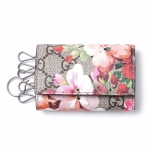 グッチ GUCCI キーケース GGブルームス ベージュ×エボニー×オールドローズ ベージュ系 410084 ku2in 8693 レディース