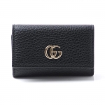 グッチ GUCCI キーケース PETITE MARMONT LEATHER ブラック ブラック系 456118 ca00g 1000 レディース