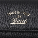 グッチGUCCI キーケース SWING スウィング LEATHER ブラック ブラック系 354499 cao0g 1000 メンズ＆レディース