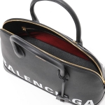 BALENCIAGA バレンシアガ 519036 0OT0M VILLE TOP HANDLE M レザー ハンドバッグ ショルダーバッグ519036 0OT0M 1000​