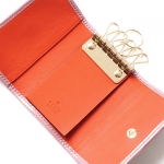 グッチ GUCCI キーケース GGスプリーム ベージュ×エボニー×ピンク ベージュ系 388682 klqug 8431 レディース