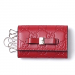 グッチ GUCCI キーケース GUCCISSIMA ハイビスカスレッド レッド系 388682 cwc1g 6433 レディース