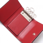 グッチ GUCCI キーケース GUCCISSIMA ハイビスカスレッド レッド系 388682 cwc1g 6433 レディース