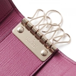 GUCCI キーケース GG PIERCE SUPREME CANVAS ベージュ×エボニー×ダスティローズ ブラウン系 212111 kgddg 9777 レディース
