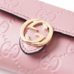 グッチ GUCCI キーケース GUCCISSIMA ライトピンク ピンク系 369673 cwc1g 5808 レディース