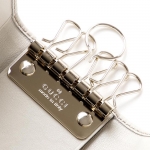 グッチ GUCCI キーケース SUKEY ベージュ×エボニー×ホワイト ホワイト系 282432 fafxg 9761 レディース