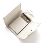 グッチ GUCCI キーケース SUKEY ベージュ×エボニー×ホワイト ホワイト系 282432 fafxg 9761 レディース
