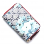 グッチ GUCCI カードケース GGブルームス ベージュ×ブルー×レッド ブルー系 421310 ku2ig 8492 レディース