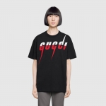 グッチ GUCCI ブレード プリント コットンTシャツ 565806 XJAZY 1141