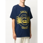 グッチ GUCCI ディスク プリント オーバーサイズ Tシャツ 616036 XJCSQ 4535