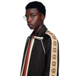 グッチ GUCCI テクニカルジャージー ジャケット ブラック 598861 XJBZ8 1082