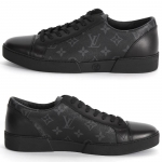 LOUIS VUITTON　ルイヴィトン ブラックモノグラム　スニーカー 1A2C4W　エクリプス　　メンズシューズ靴