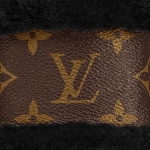 ルイヴィトン Louis Vuitton ミュール 1A8765モノグラム ミンクファー