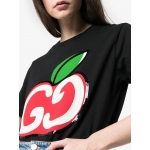 グッチ GUCCI GGアップル プリントTシャツ 580762XJB7U1000