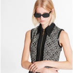 ルイヴィトン Louis Vuitton Since 1854 ワンピース ドレス トップス 黒 1A8E7B