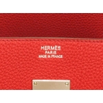 エルメス  ショルダーバーキン/ゼラニウム×シルバー金具 he-ba-3775