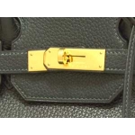 エルメス  オータクロア 28/ブルーインディコ×ゴールド金具 he-ba-3690