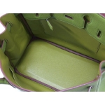 エルメス  オータクロア 28/アニスグリーン×シルバー金具 he-ba-1338