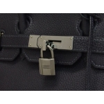 エルメス  オータクロア 28/黒×シルバー金具 he-ba-2332