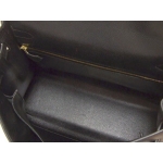 エルメス ケリー 28/32 黒×ゴールド金具 he-ba-5082