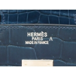 エルメス バーキン 25/30/35 クロコダイル（ポロサス）/ブレイズ×ゴールド金具 he-ba-5422