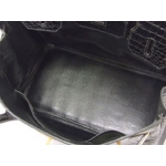 エルメスバーキン 25/30/35 クロコダイル（マットポロサス）/黒×シルバー金具 he-ba-1327