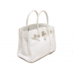 エルメス バーキン 25/30/35 白×シルバー金具 he-ba-4202