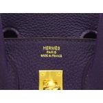 エルメスバーキン 25/30/35 アイリス×ゴールド金具 he-ba-2538