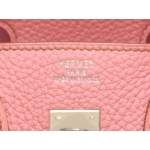 エルメス バーキン 25/30/35/40 ピンク×シルバー金具 he-ba-5312
