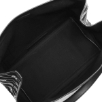 バレンシアガ BALENCIAGA トートバッグ ネイビーカバス ストライプ ロゴ S ブラック  レディース 339933 KMZAN 1000