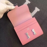 エルメス コンスタンス コンパクト ミニ ヴォーエプソン  二つ折り財布 he-co-0088