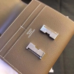 エルメス コンスタンス コンパクト ミニ ヴォーエプソン  二つ折り財布 he-co-0091
