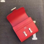 エルメス コンスタンス コンパクト ミニ ヴォーエプソン  二つ折り財布 he-co-0092